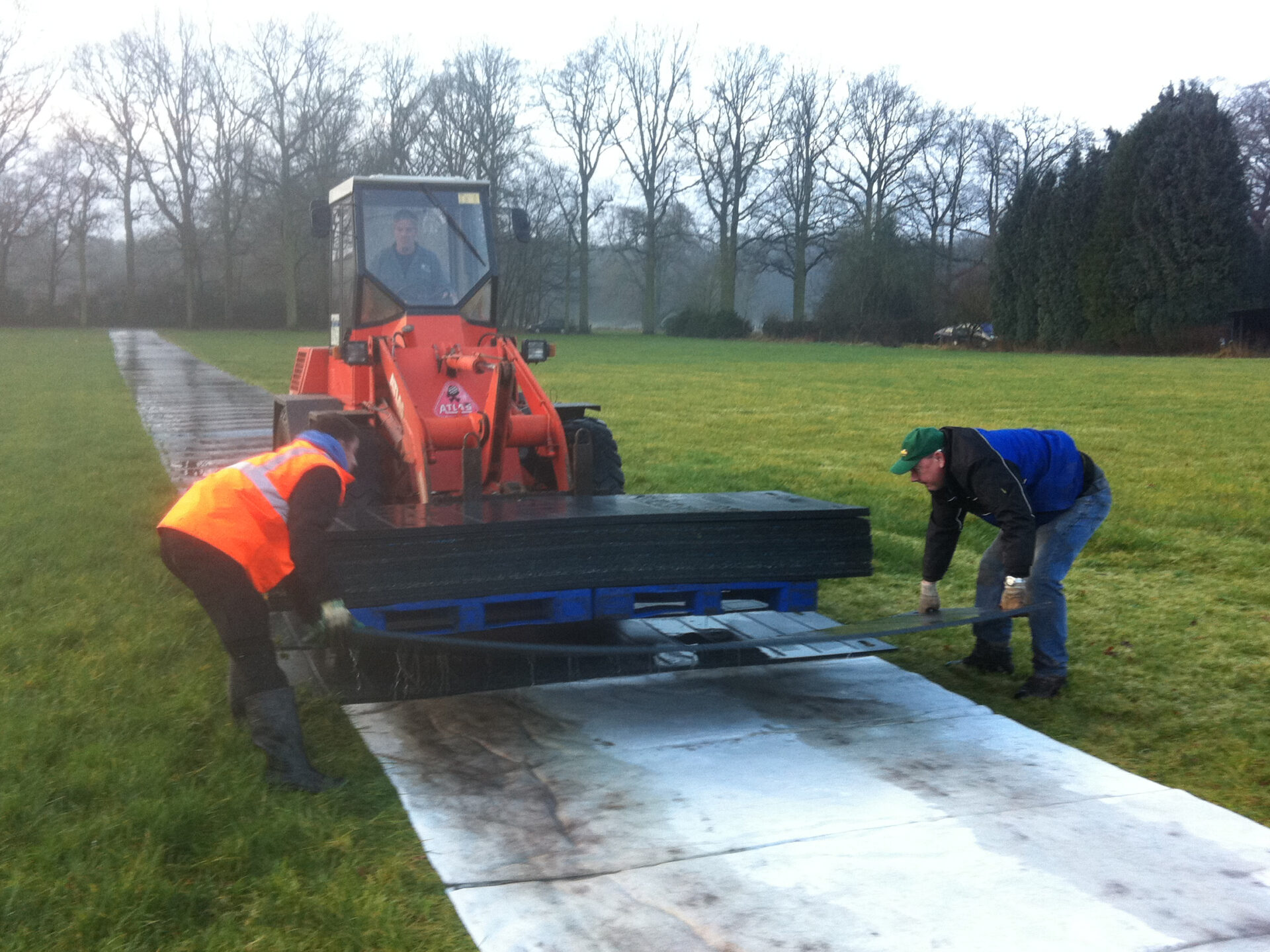 rijplaten uitleggen